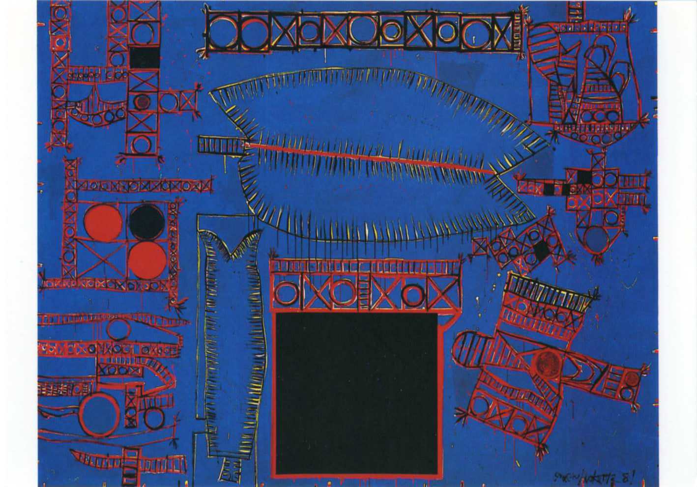Postcard Space is a Playground for Machines No.2