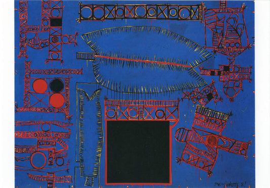 Postcard Space is a Playground for Machines No.2