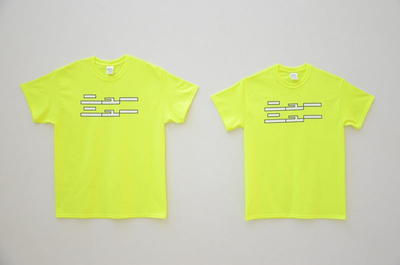 Tシャツ ニューニュー（蛍光イエロー150／S／M／L）