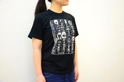 Tシャツ フェイス小 （黒）