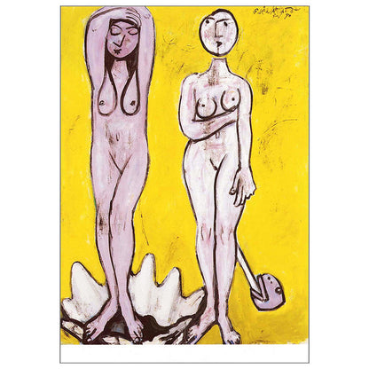 Postcard Two Venuses	